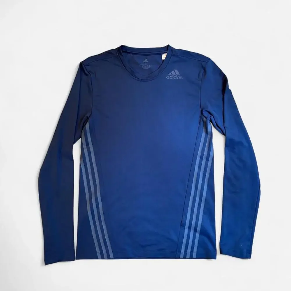 Adidas blue long sleeve shirt
